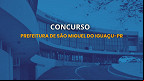 Concurso São Miguel do Iguaçu-PR 2025: Guarda Municipal Concurso São Miguel do Iguaçu-PR 2025: Guarda Municipal
